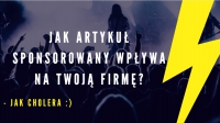 Jak artykuł sponsorowany wpływa na firmę? SN2 NETWORKS - SN2.PL